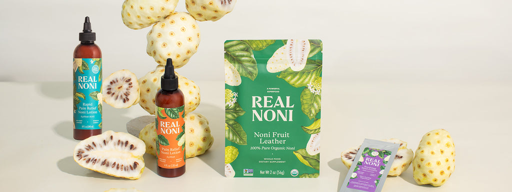 Pain relief with Noni