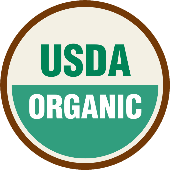 USDA certified organic seal icon